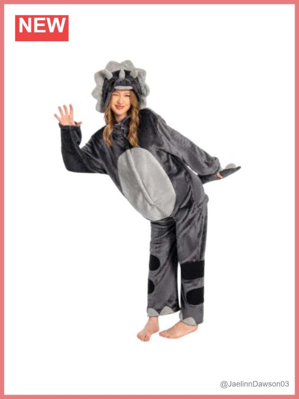 Adult Onesie Plush Flannel One-Piece Pajama Animal Cosplay Halloween Costume